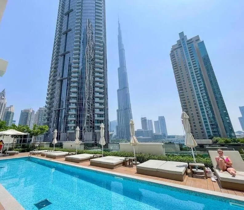 Iconic 2Br Apartment With Burj Khalifa And Fountain Views - Next To Dubai Opera And Near Dubai Mall