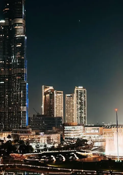 Iconic 2Br Apartment With Burj Khalifa And Fountain Views - Next To Dubai Opera And Near Dubai Mall