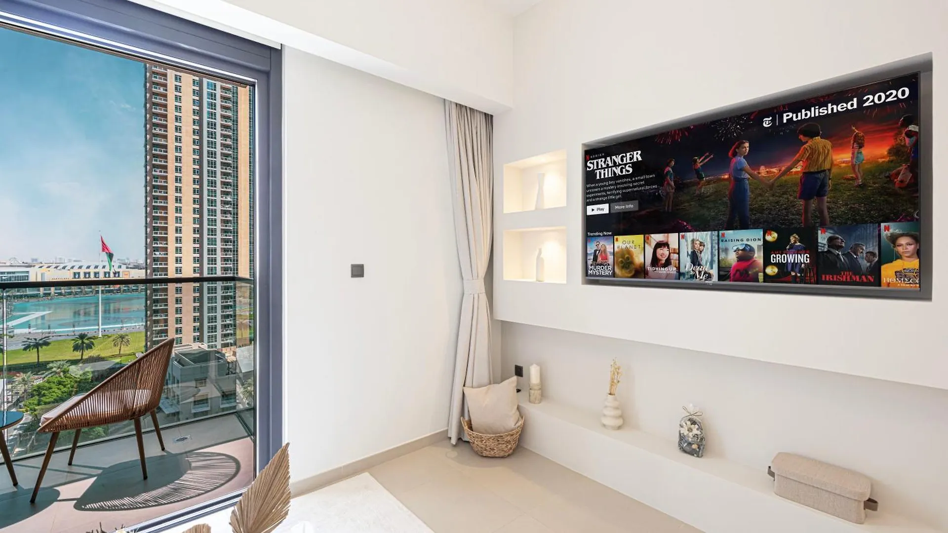 Iconic Two-Bedroom Apartment With Full Burj Khalifa & Fountain View By Prestige Nest Dubaj 0*,  Zjednoczone Emiraty Arabskie